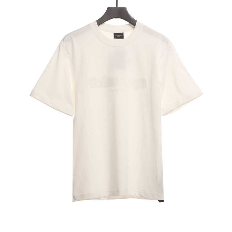  Balenciage Limited Edition Laminated Letter T-Shirts 1