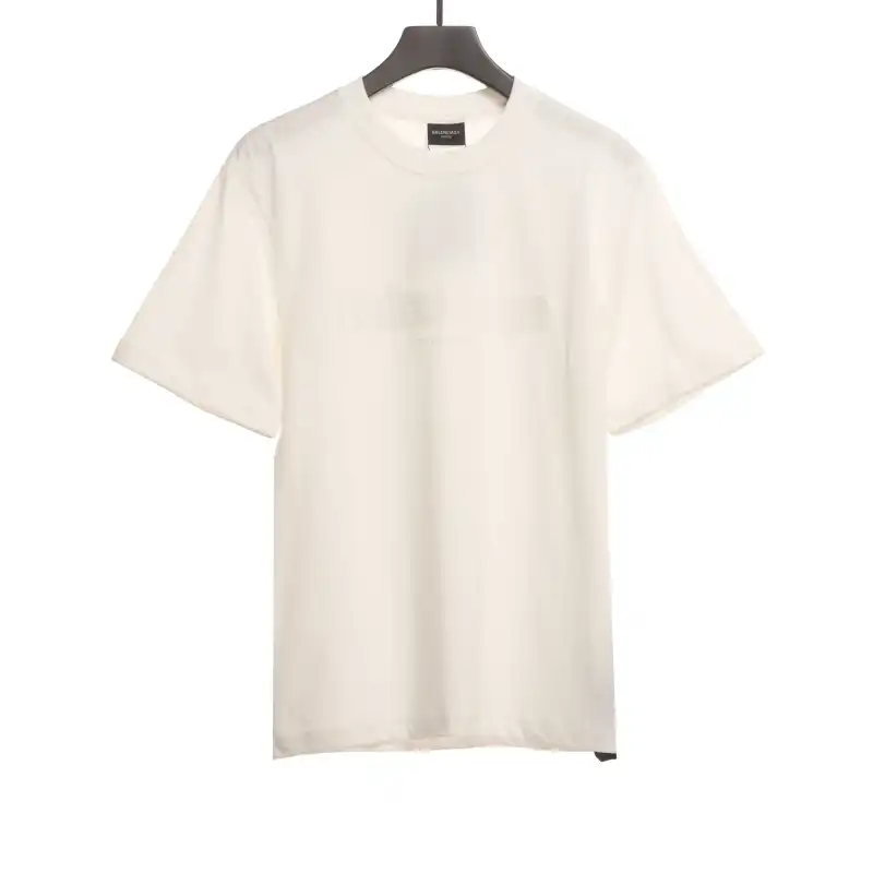  Balenciage Limited Edition Laminated Letter T-Shirts 1