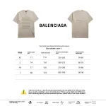  Balenciage limited edition musical note T-Shirts beige