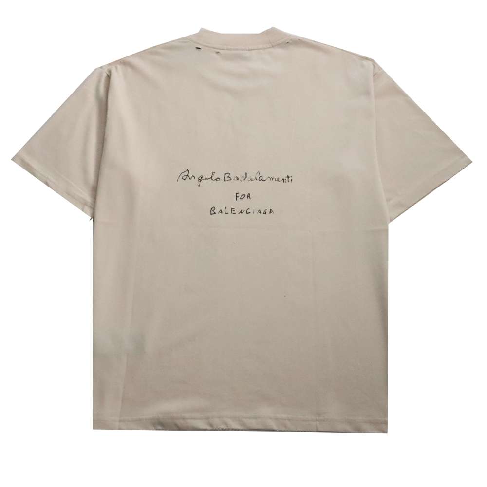  Balenciage limited edition musical note T-Shirts beige