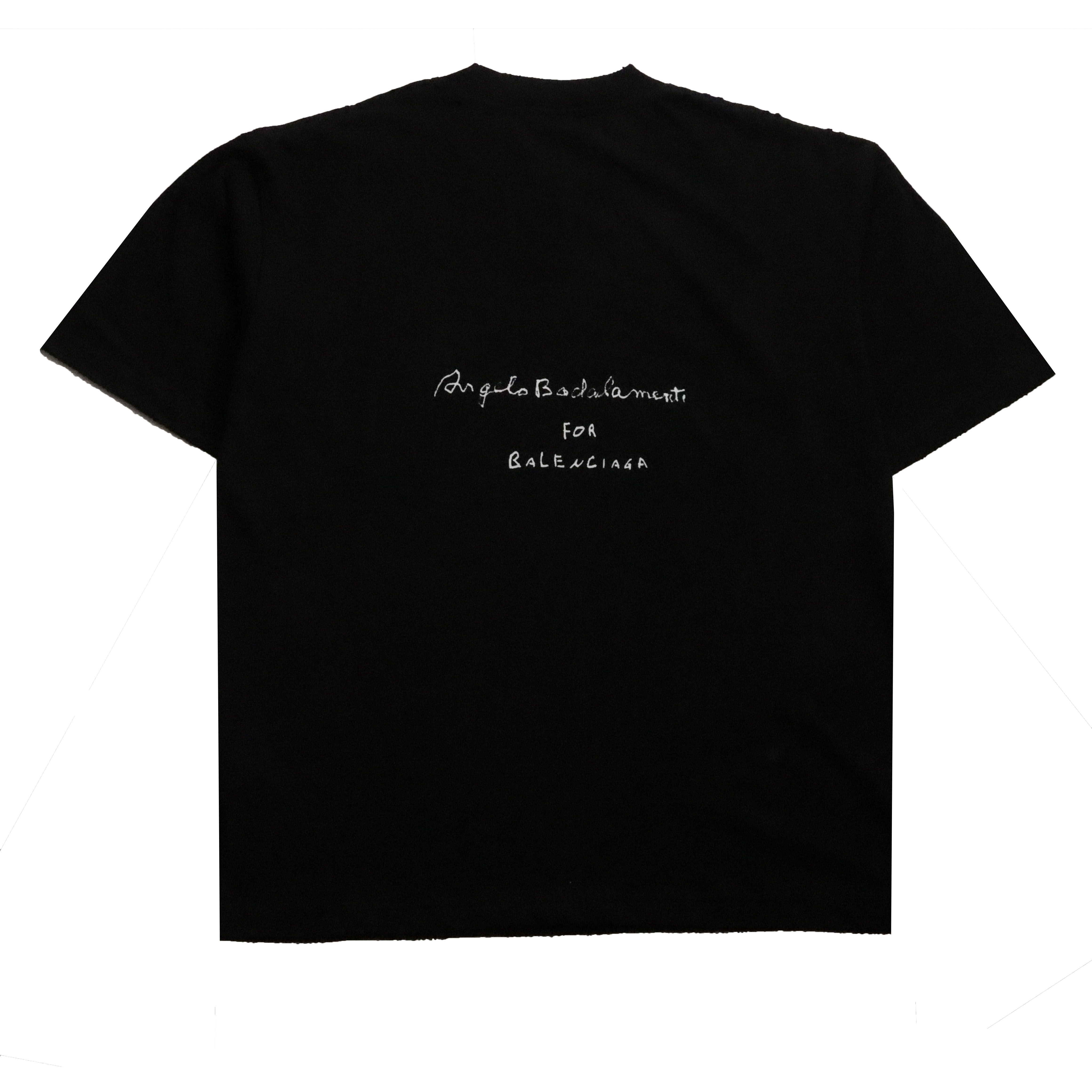 Balenciaga limited edition musical note T-Shirts black