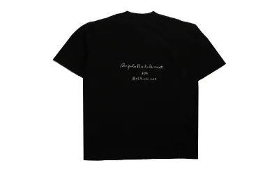 Balenciaga limited edition musical note T-Shirts black 02