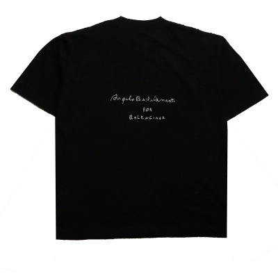 balenciaga limited edition musical note T-Shirts black 02
