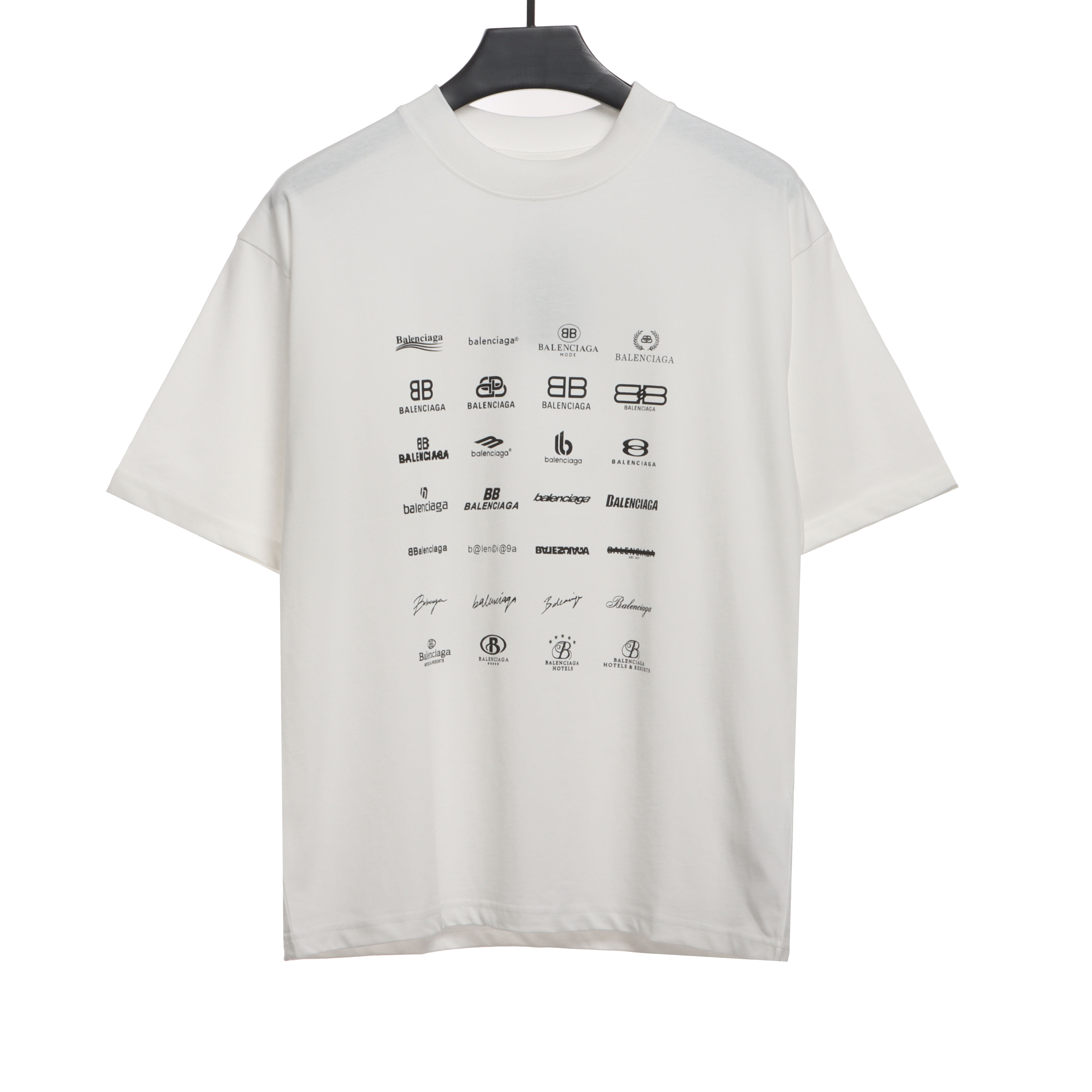 Balenciaga Manchu classic logo T-Shirts 3