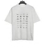  Balenciage Manchu classic logo T-Shirts 3