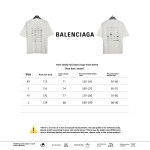  Balenciage Manchu classic logo T-Shirts 3