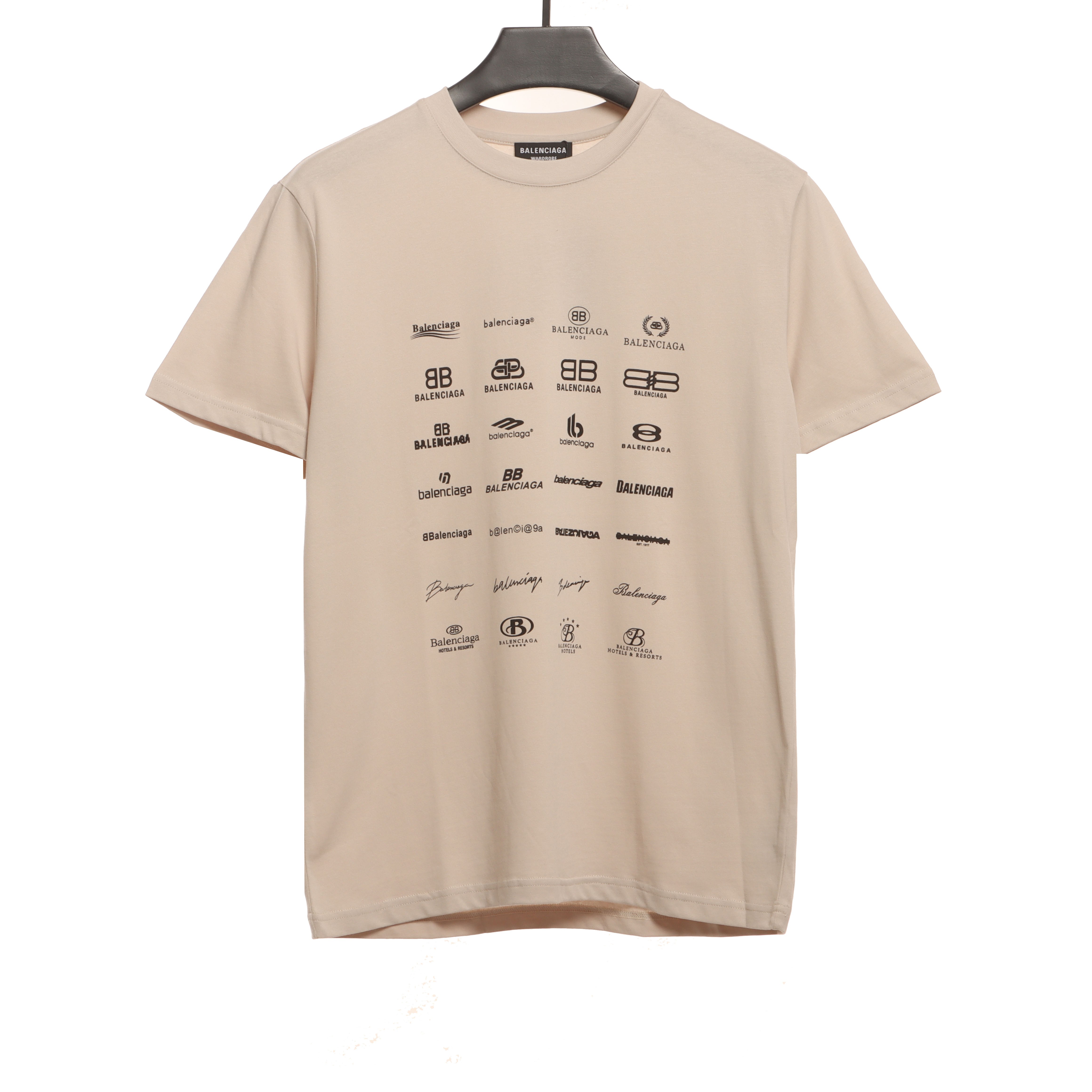 Balenciaga Manchu classic logo T-Shirts 4