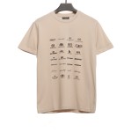  Balenciage Manchu classic logo T-Shirts 4