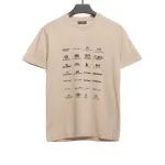  Balenciage Manchu classic logo T-Shirts 4