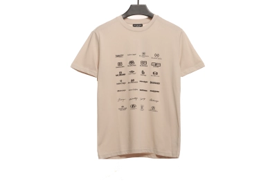 Balenciaga Manchu classic logo T-Shirts 4 01