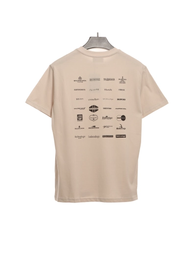 Balenciaga Manchu classic logo T-Shirts 4 02