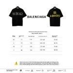  Balenciage masking tape T-Shirts black