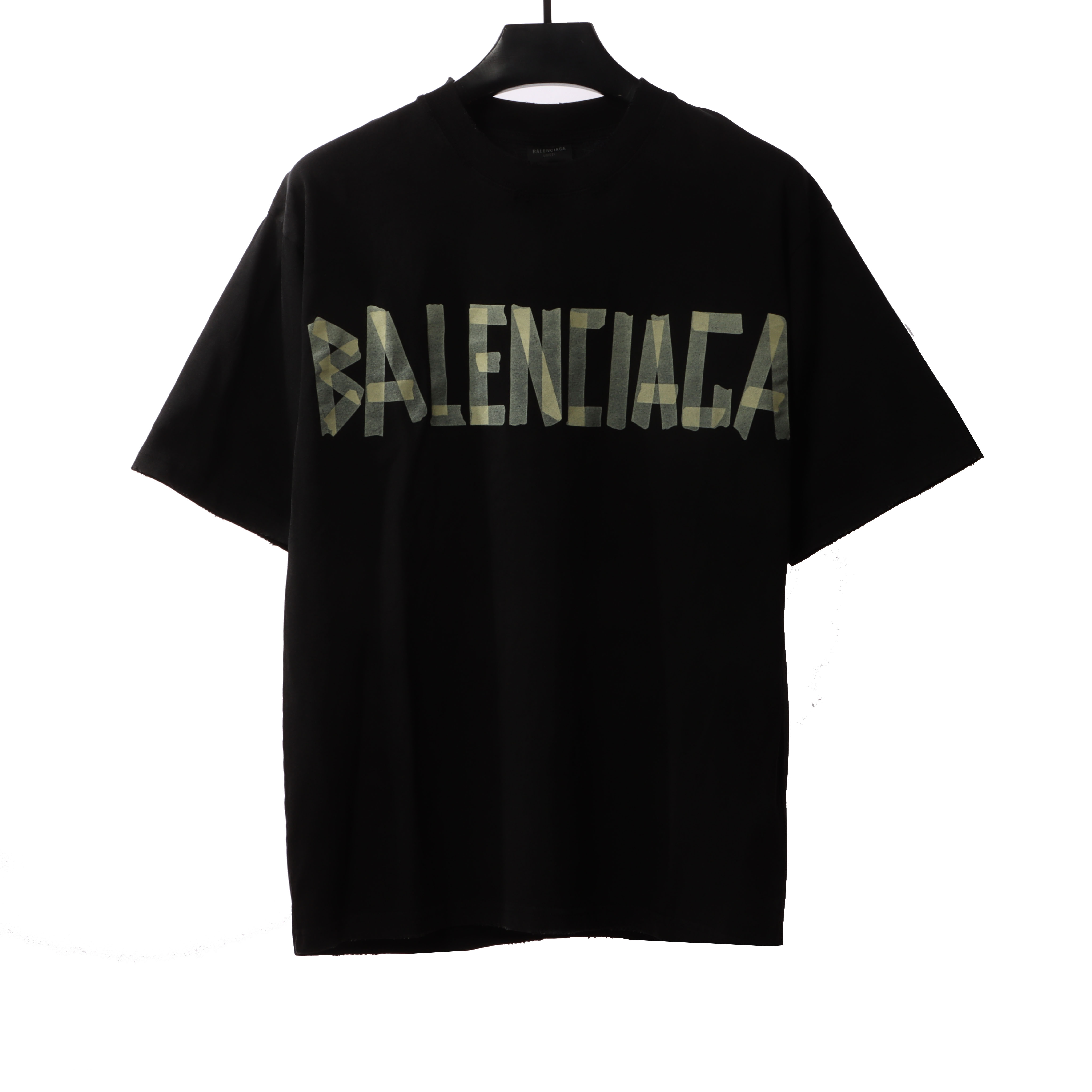 Balenciage masking tape T-Shirts black