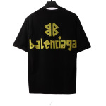  Balenciage masking tape T-Shirts black