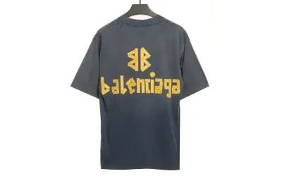 Balenciaga masking tape T-Shirts blue 02