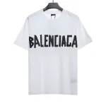  Balenciage masking tape T-Shirts white black tape