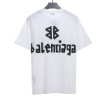  Balenciage masking tape T-Shirts white black tape