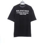  Balenciage melted English print T-Shirts 1