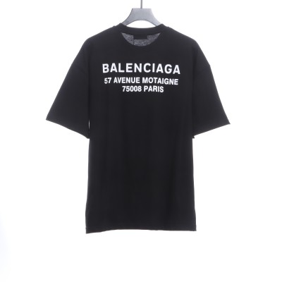  Balenciage melted English print T-Shirts 1 02