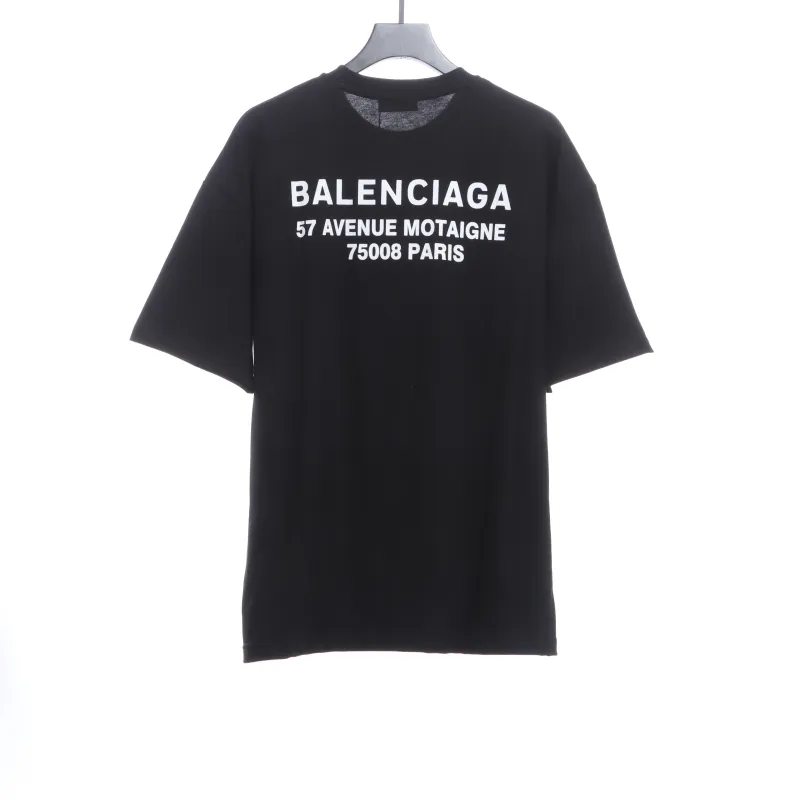  Balenciage melted English print T-Shirts 1