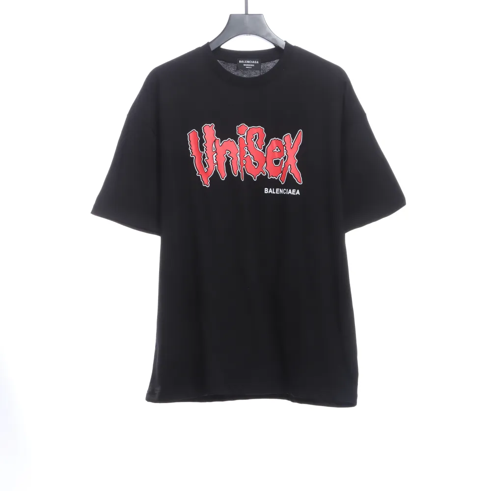 Balenciaga melted English print T-Shirts 1