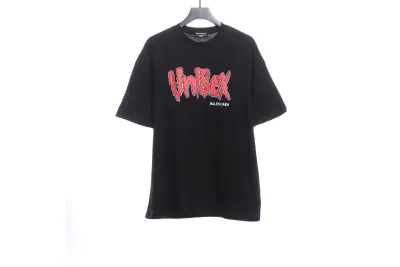 Balenciaga melted English print T-Shirts 1 01