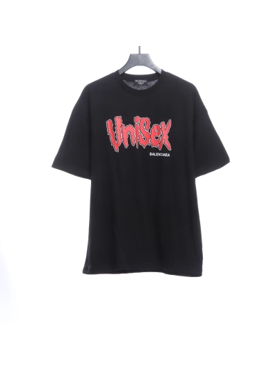 Balenciaga melted English print T-Shirts 1 01