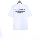  Balenciage melted English print T-Shirts 2