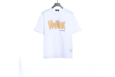Balenciaga melted English print T-Shirts 2 01