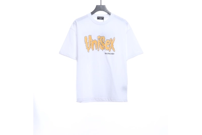 Balenciaga melted English print T-Shirts 2 01
