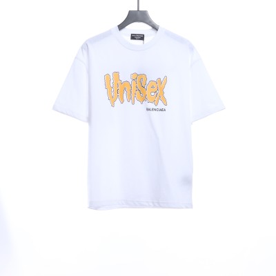 Balenciage melted English print T-Shirts 2 01