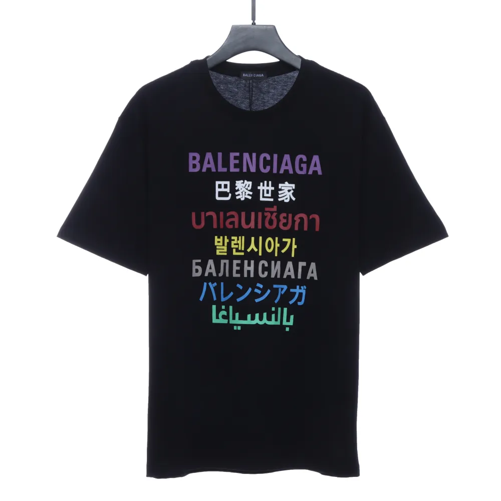  Balenciage multilingual T-Shirts