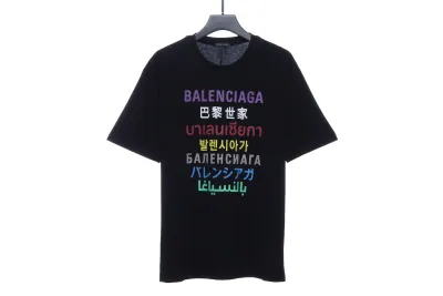 Balenciaga multilingual T-Shirts 01