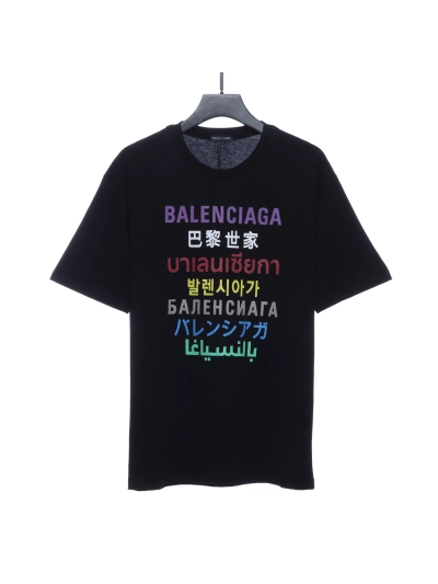Balenciaga multilingual T-Shirts 01