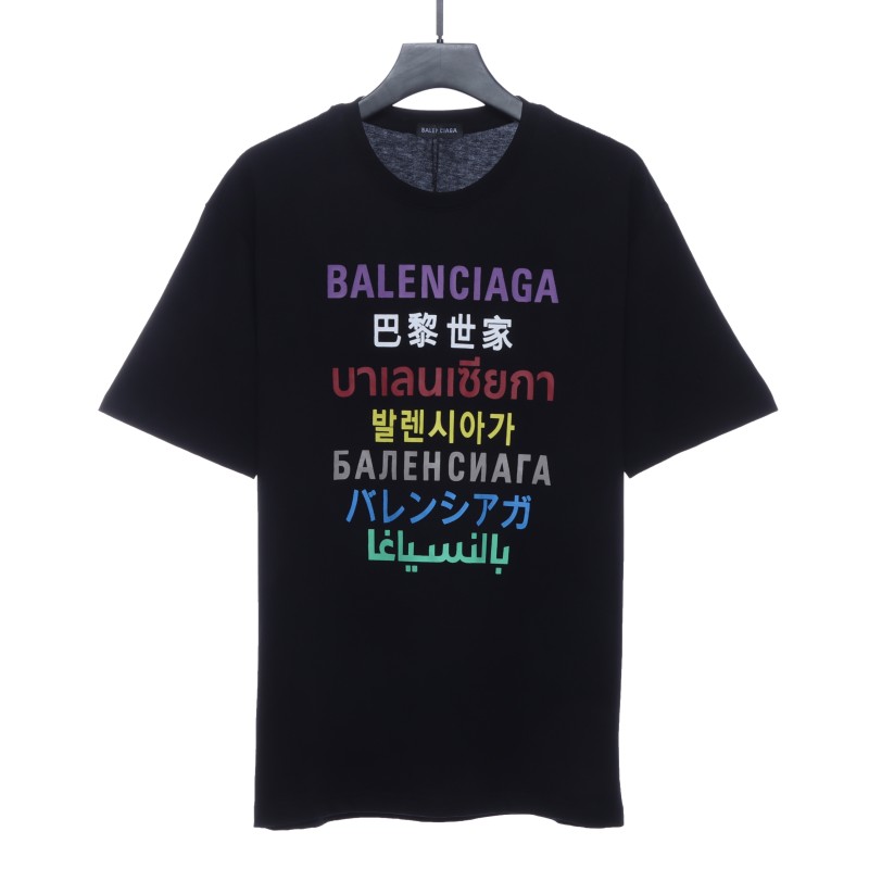  Balenciage multilingual T-Shirts