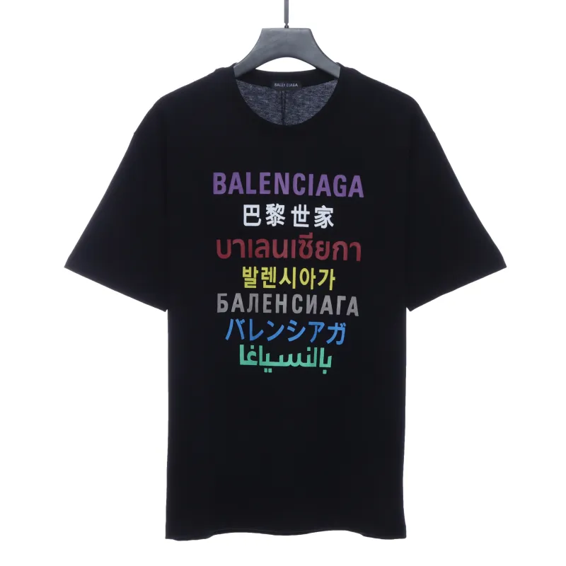  Balenciage multilingual T-Shirts