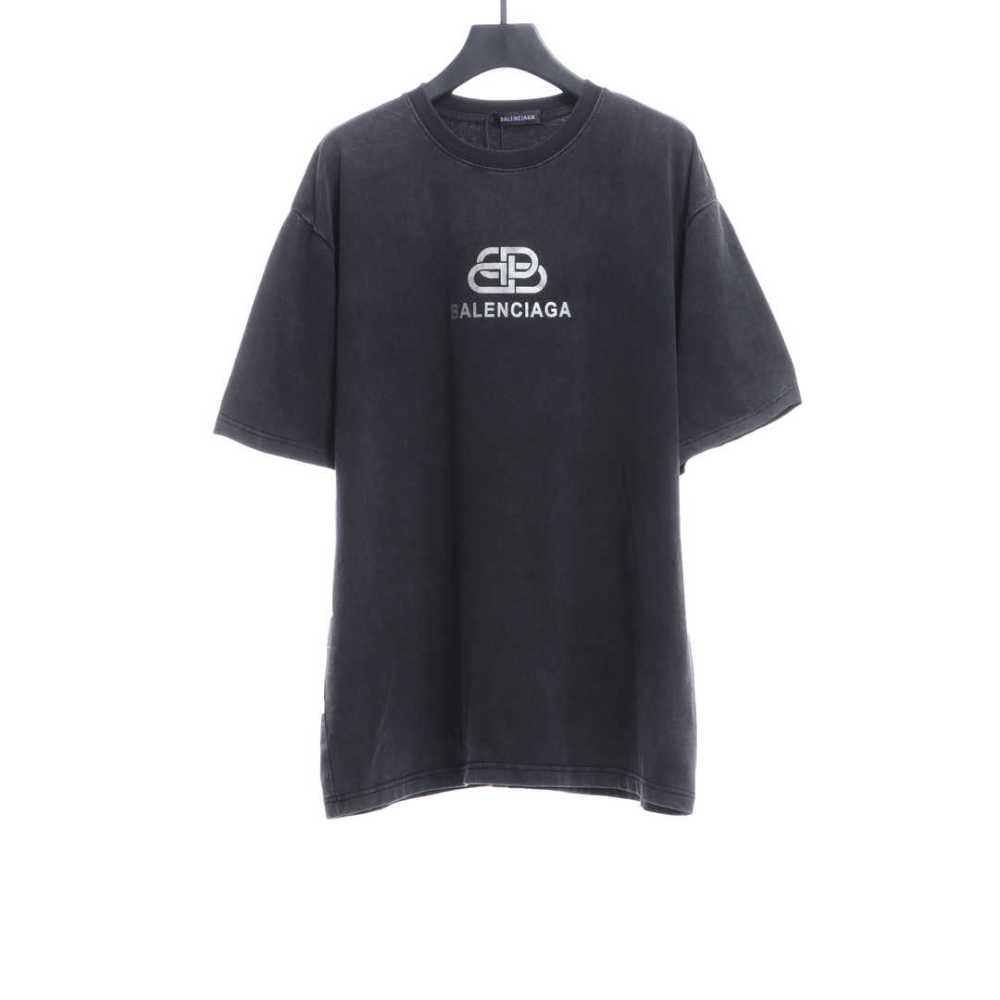 Balenciaga old washed lock T-Shirts 2