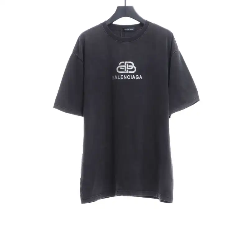  Balenciage old washed lock T-Shirts 2