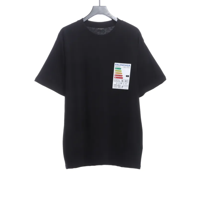  Balenciage refrigerator energy sticker T-Shirts 2