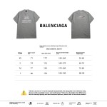  Balenciage reverse stitching oversized T-Shirts 1