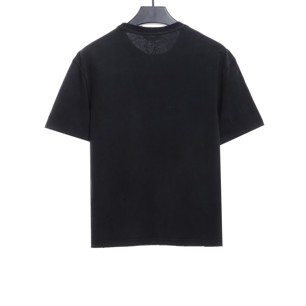  Balenciage sleeve M logo embroidered T-Shirts 2