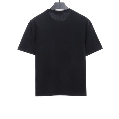  Balenciage sleeve M logo embroidered T-Shirts 2 02