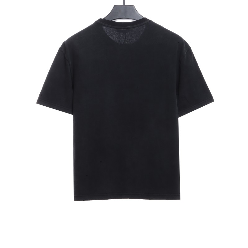  Balenciage sleeve M logo embroidered T-Shirts 2