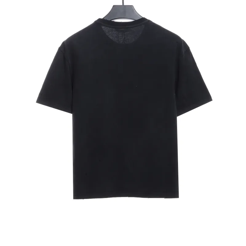  Balenciage sleeve M logo embroidered T-Shirts 2