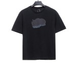  Balenciage sleeve M logo embroidered T-Shirts 2