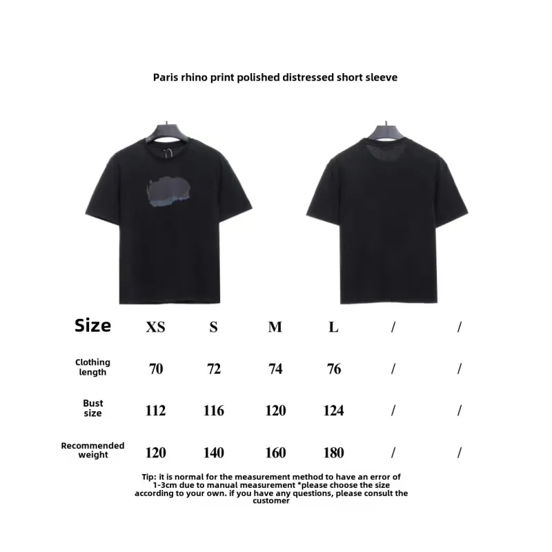  Balenciage sleeve M logo embroidered T-Shirts 2