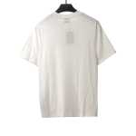  Balenciage starry rhinestone T-Shirts white