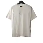  Balenciage starry rhinestone T-Shirts white