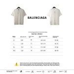  Balenciage starry rhinestone T-Shirts white