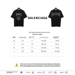  Balenciage Sunset Beach Tower T-Shirts Black